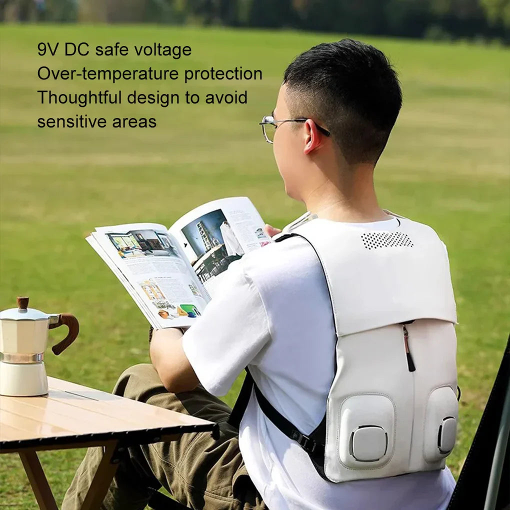 Breathable Cooling Vest with Built-in Fans