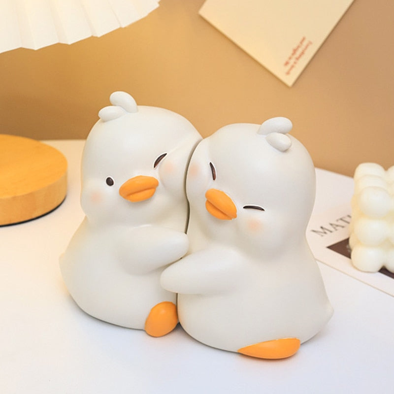 Adorable Quacking Rubber Book Ends