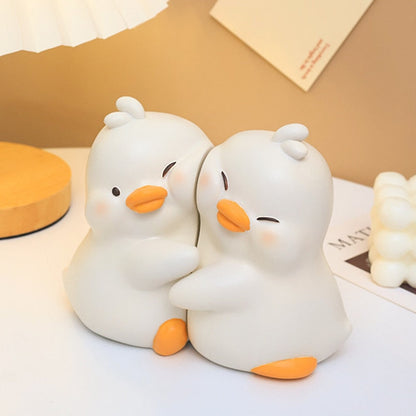 Adorable Quacking Rubber Book Ends