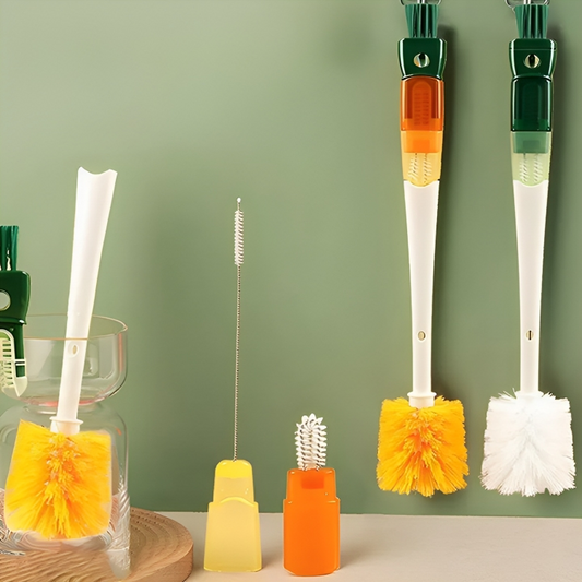 Heavy Duty Extendable Kitchen Cleaning Brush Set - Pexav