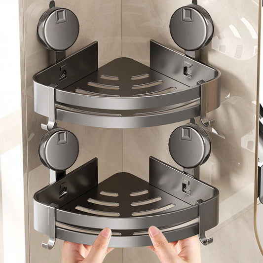 Easy Install Shower Corner Storage Caddy - Pexav