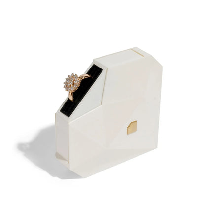 Romantic Crystal Engagement Ring Box