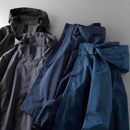 Breathable Water Resistant Parka With Zip Up Front