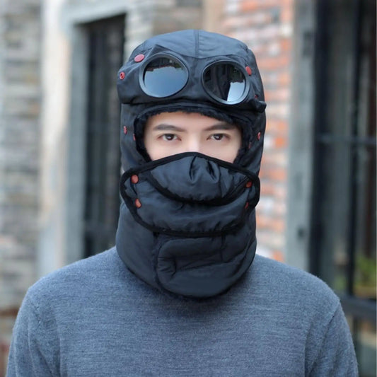 Warm Weatherproof Neck Face Mask Hat - Pexav