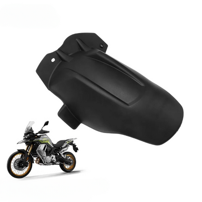 Black Motorcycle Rear Splash Guard Protector - Pexav