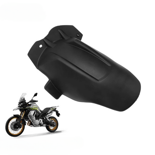 Black Motorcycle Rear Splash Guard Protector - Pexav