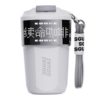 Insulated Stainless Steel Digital Coffee Mug