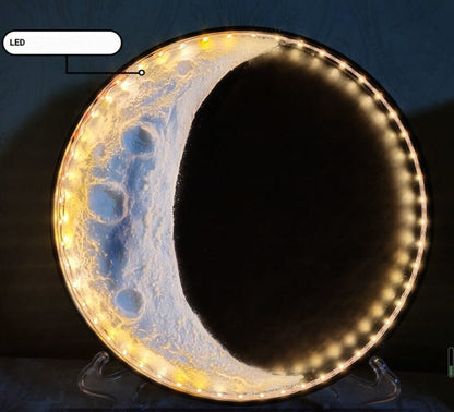 Glowing Orb Hanging Bedroom Lamp