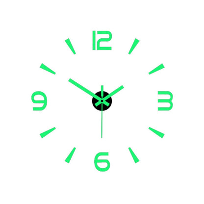 Quiet LED Glow Wall Clock