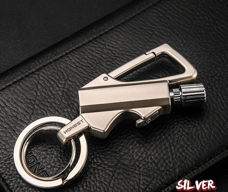 Waterproof Pocket Flame Match Keychain