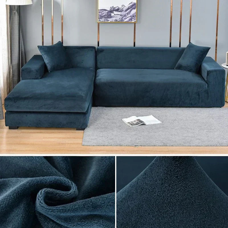 Soft Fitted Couch Slipcover
