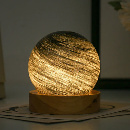 Colorful Galaxy Globe Table Lamp