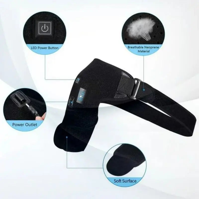 Warm Therapeutic Shoulder Wrap with 3 Heat Settings