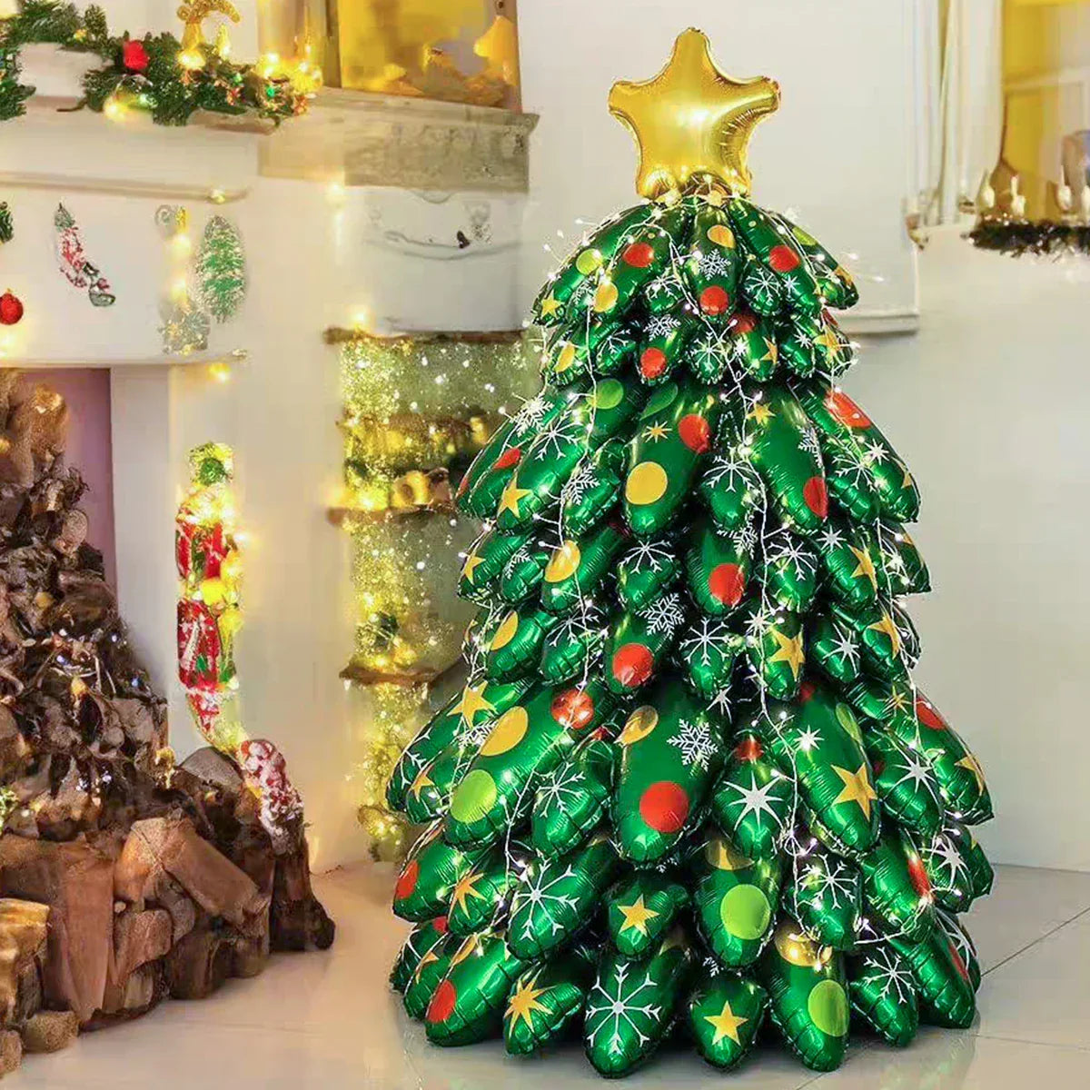 Bright Easy Inflatable Christmas Tree - Pexav