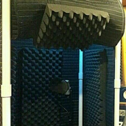 Compact Acoustic Vocal Recording Studio Booth