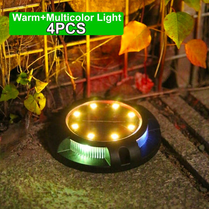 Bright Outdoor Solar Powered Lamp
