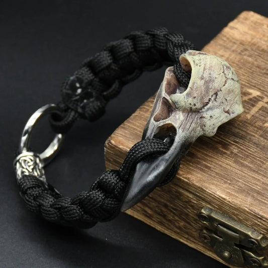 Tribal Bone Viking Style Bracelet - Pexav