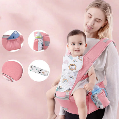 Versatile Baby Sling - Ergonomic Hip Seat for Newborn to Toddler