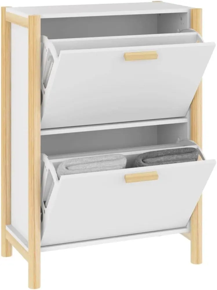 Compact Hallway Shoe Storage with Doors - Pexav