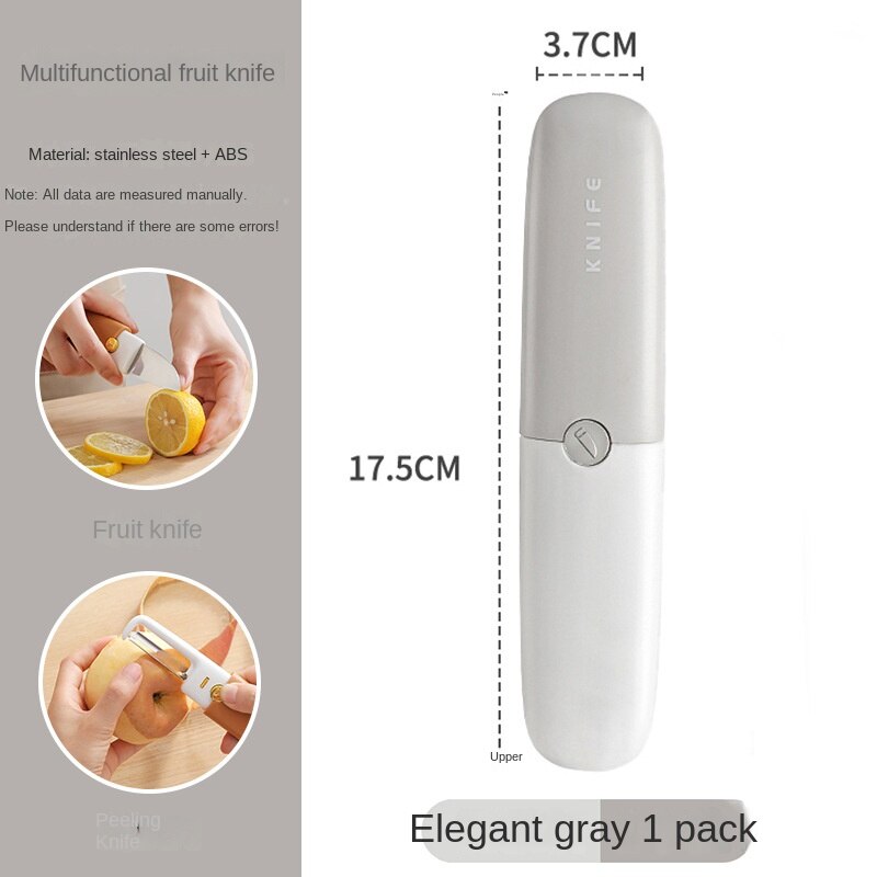 Compact Dual Peeler Mini Kitchen Knife