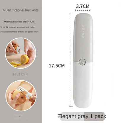 Compact Dual Peeler Mini Kitchen Knife