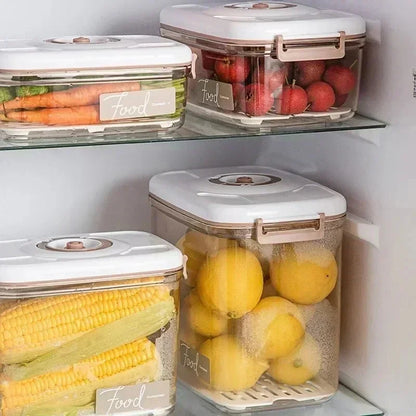 Clear Food Sealer Container with Pump – FreshLock