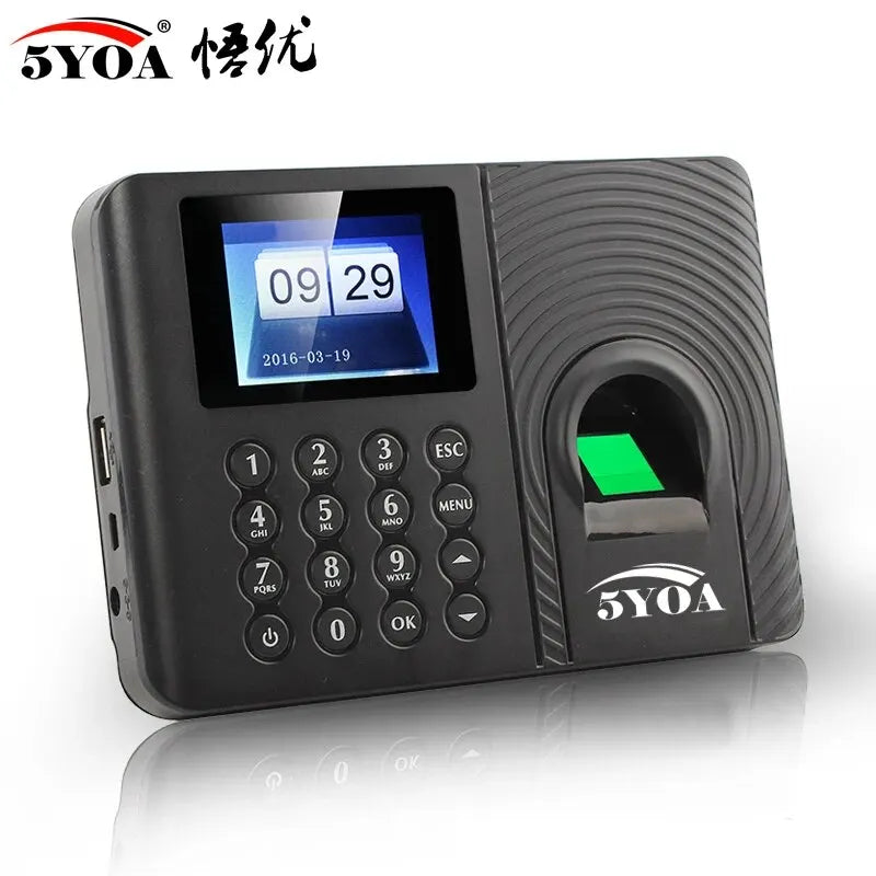 Accurate Digital Fingerprint Attendance Clock