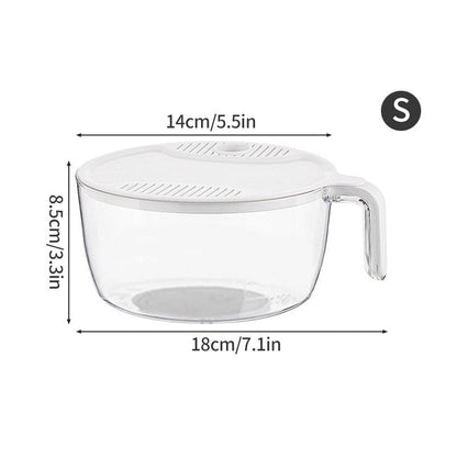 Simple Kitchen Rice Washing Basket Strainer