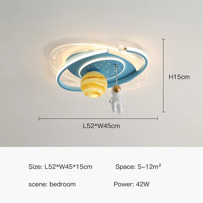 Cosmic Space LED Ceiling Light Lamp