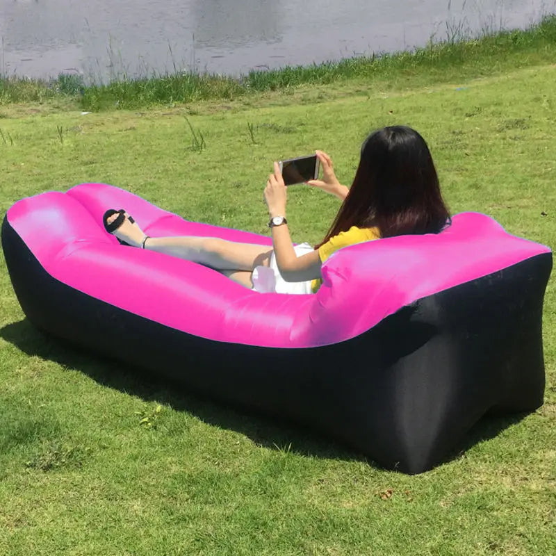 Comfortable Blow Up Garden Sofa Bed Lounge Chair