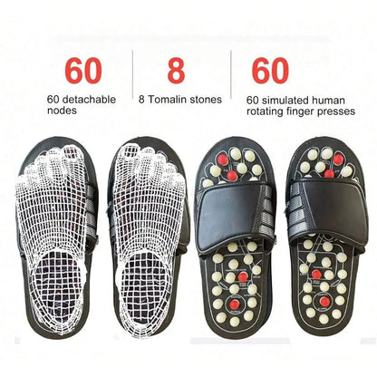 Comfortable Foot Massager Slippers for Men Women