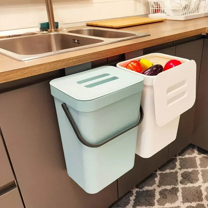 Silent Shut Tight Lid Waste Bin 3/5L