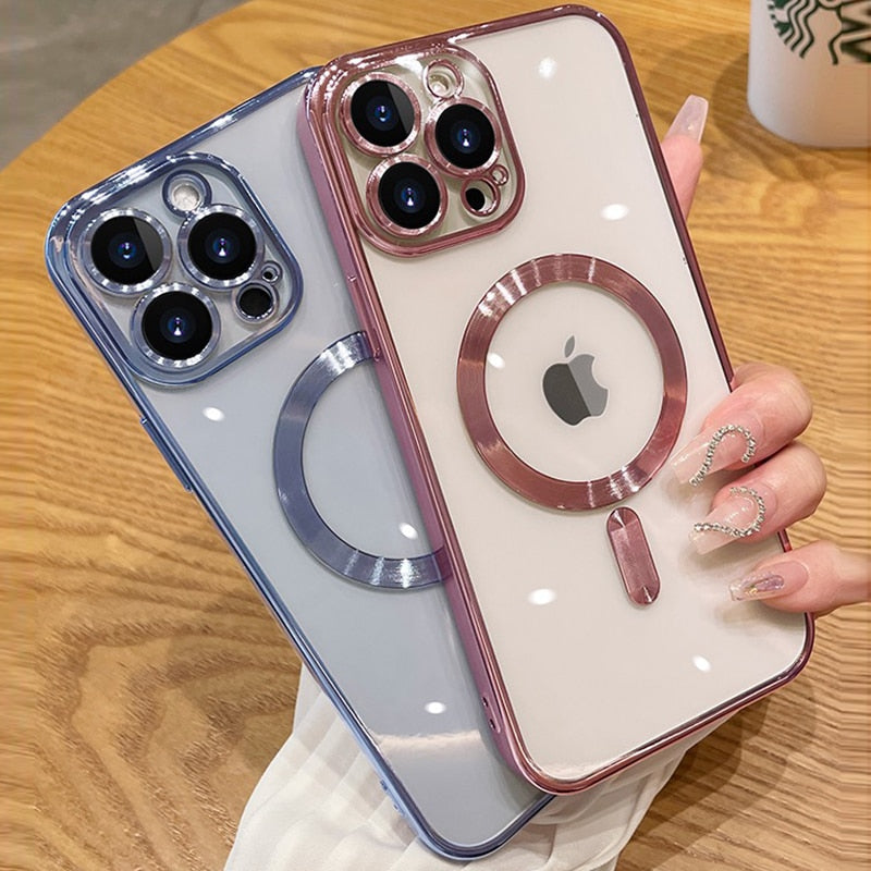 Thin Crystal Clear iPhone Phone Cover - Pexav