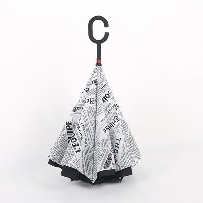 Waterproof Compact Reverse Umbrella - Pexav