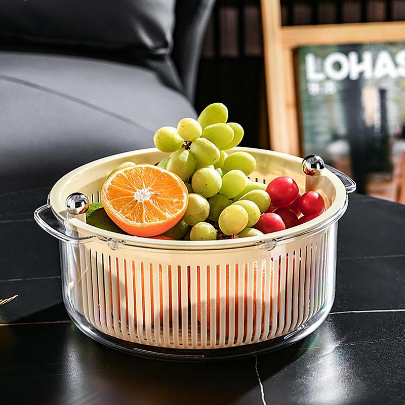 Easy Spin Kitchen Colander Basket - Pexav