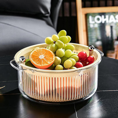 Easy Spin Kitchen Colander Basket - Pexav