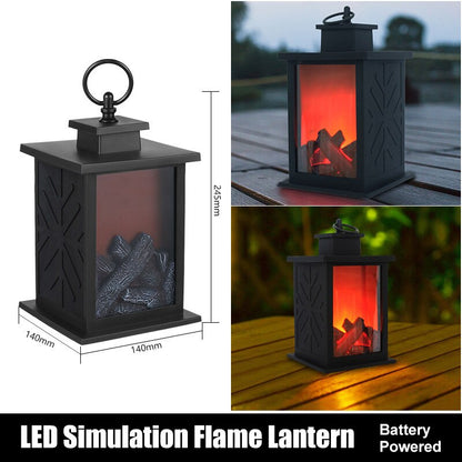 Compact Outdoor Tabletop Fire Lamp