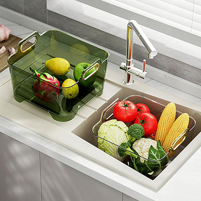 Collapsible Kitchen Veggie Rinse Basket - Pexav