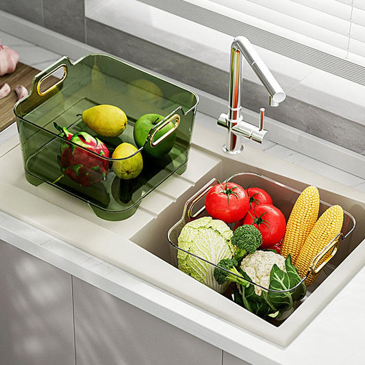 Collapsible Kitchen Veggie Rinse Basket - Pexav