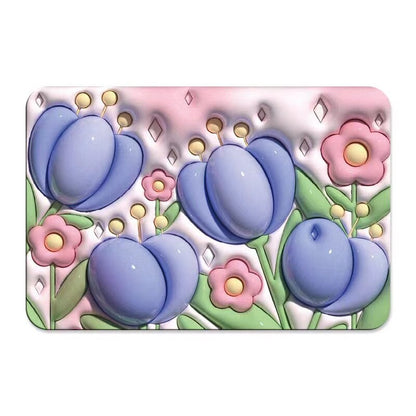 Soft Grip Kids Play Fast Drying Bathroom Mat