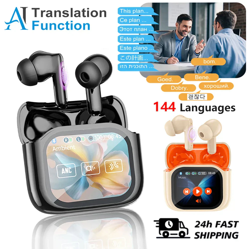 Wireless Translation Headphones with Active Noise Control