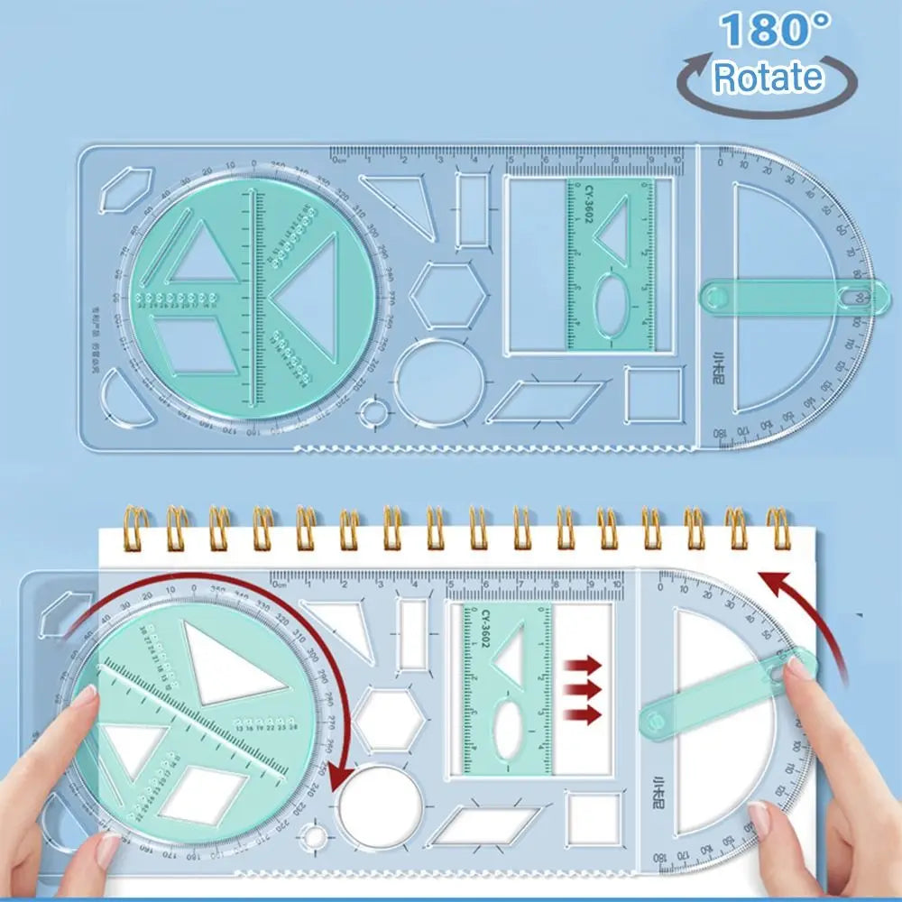 Accurate Pro Multi-Angle Drawing Ruler