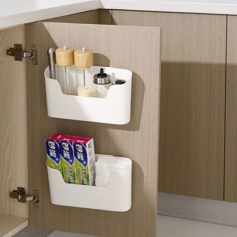 Practical Stick On Kitchen Under Sink Storage Tray - Pexav