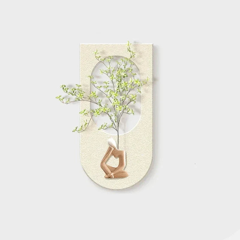 3D Natural Leaf Wall Decor