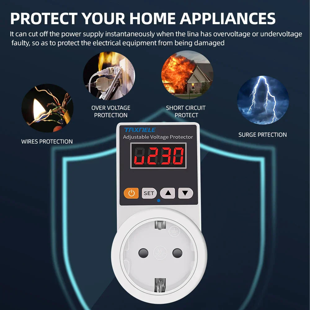 Smart Plug with Adjustable Surge Protection
