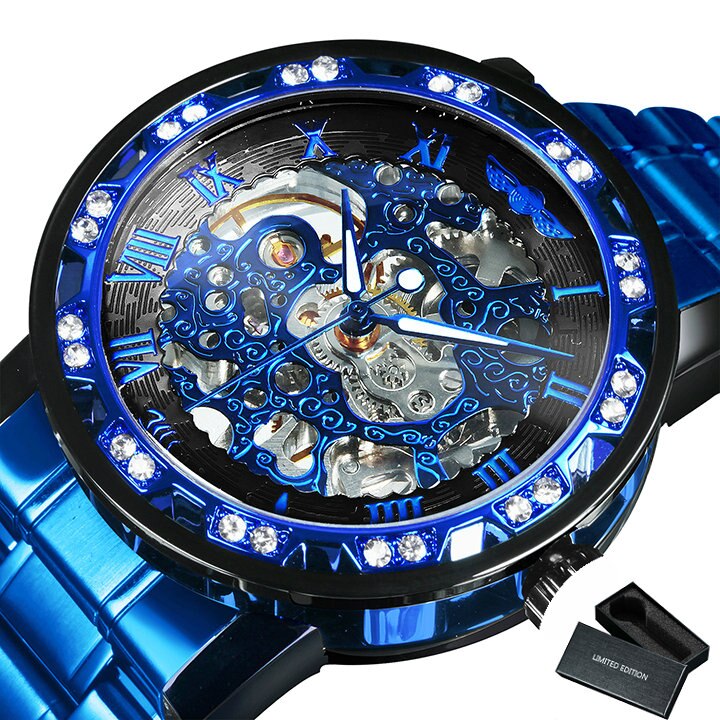 Stylish Automatic Skeleton Men's Watch
