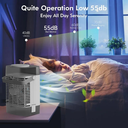 Compact 3-in-1 Air Cooler with Timer