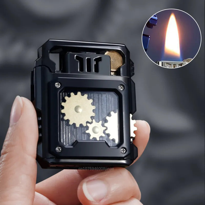 Classic Flame Windproof Pocket Lighter - Pexav
