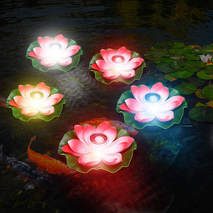 Waterproof Outdoor Floating Flower Lamp - Pexav