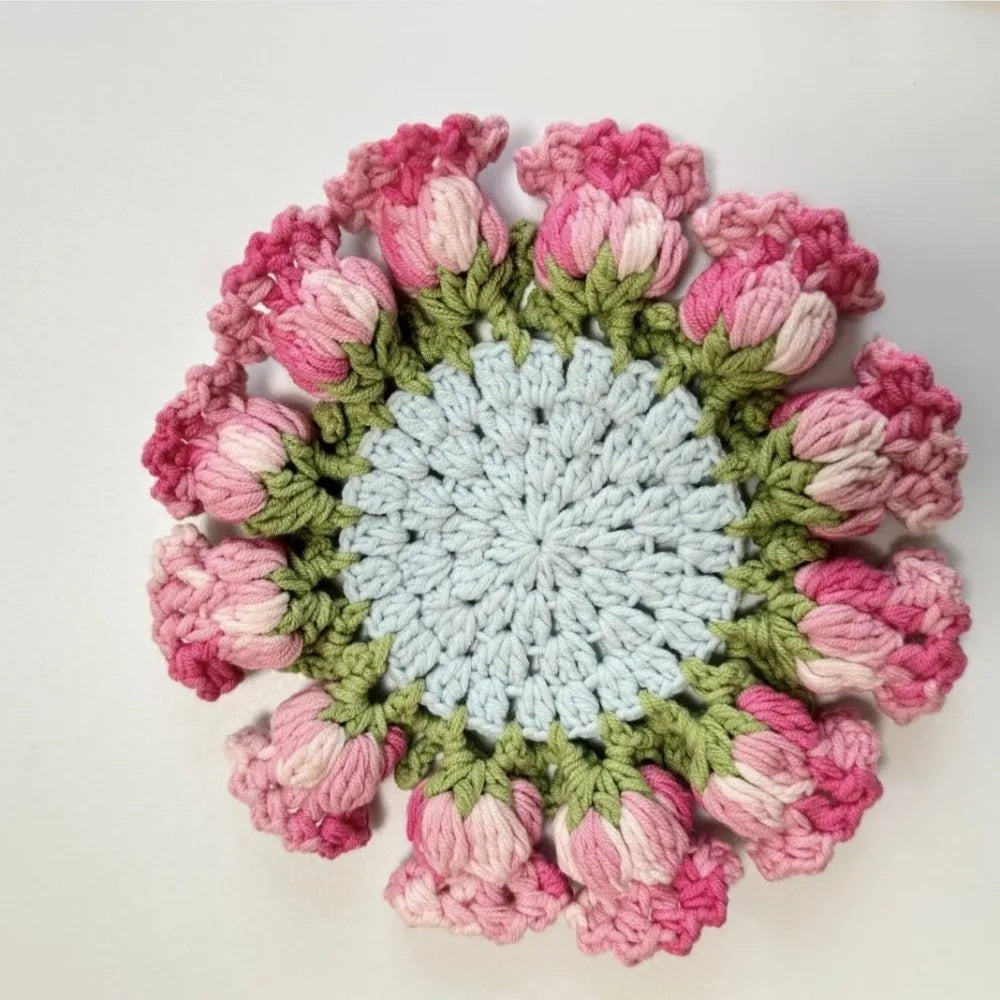 Unique Floral Crochet Flower Arrangement